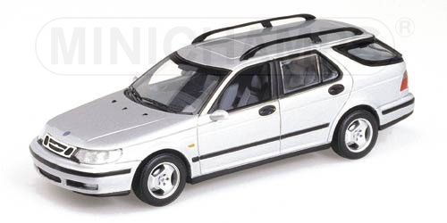 SAAB 9-5 BREAK – 1999 – SILVER 1:43 model
