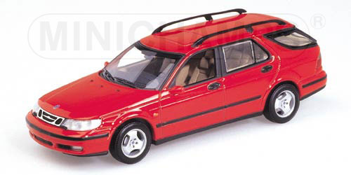 SAAB 9-5 BREAK – 1999 – IMOLA RED 1:43 model