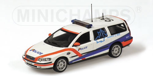VOLVO V 70 BREAK – ‘POLICE SWITZERLAND’ – GENEVE 1:43 model