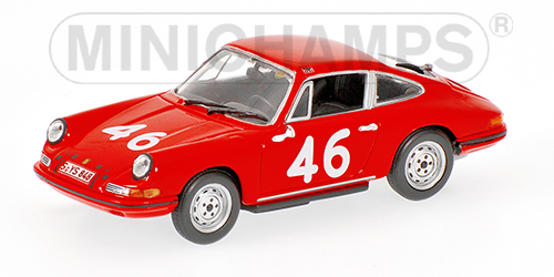 PORSCHE 911 – CAHIER/KILLY – CLASS WINNERS TARGA FLORIO 1967 L.E. 1008 pcs. 1:43 model