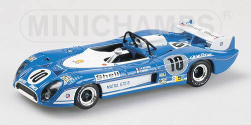 MATRA MS 670B – BELTOISE/CEVERT – 24H LE MANS 1973 1:43 model