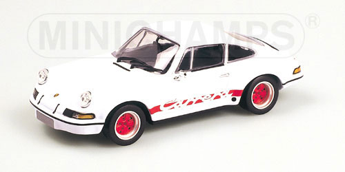 PORSCHE 911 CARRERA RSR – 1973 – WHITE/RED 1:43 model