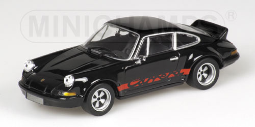 PORSCHE 911 CARRERA RSR – 1973 – BLACK/RED 1:43 model