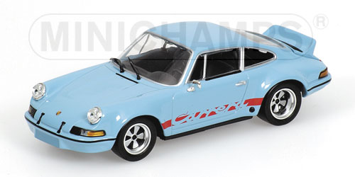 PORSCHE 911 CARRERA RSR 2.8 – 1973 – BLUE/RED L.E. 1440 pcs. 1:43 model