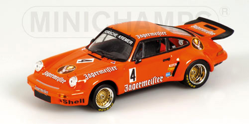 PORSCHE 911 RSR 3.0 ‘JAEGERMEISTER’ – HANS HEYER – TEAM KREMER – DRM 1975 1:43 model