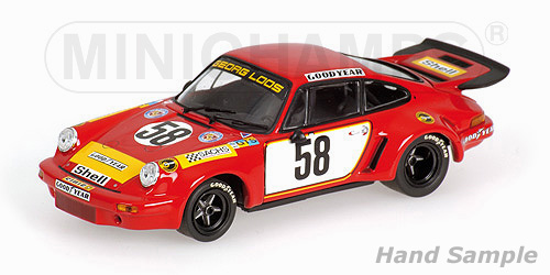 PORSCHE 911 CARRERA RSR 3.0 – FITZPATRICK/VAN LENNEP/SCHURTI – GELO RACING TEAM – 24H LE MANS 1975 L.E. 4752 pcs. 1:43 model