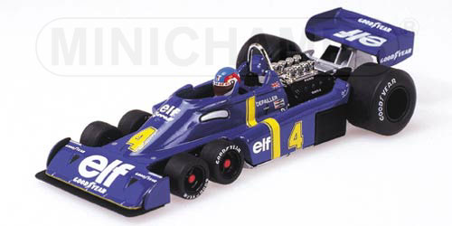 TYRRELL P 34 6-WH. P.DEPAILLER 1976 1:43 model
