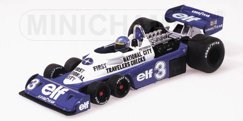 TYRRELL P 34 FNCB R.PETERSON 1977 1:43 model