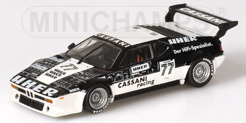 BMW M1 – HANS-JOACHIM STUCK – TEAM CASSANI ‘UHER’ – PROCAR SERIES 1979 1:43 model