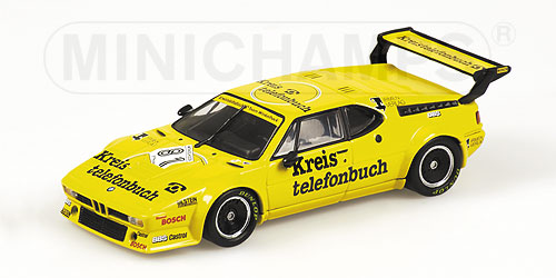 BMW M1 ‘KREISTELEFONBUCH’ – MANFRED WINKELHOCK – TEAM WINKELHOCK – PROCAR SERIES 1979 1:43 model