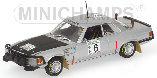 MERCEDES-BENZ 450SLC 5.0 – MIKKOLA/HERTZ – WINNERS RALLY BANDAMA 1979 L.E. 1776 pcs. 1:43 model