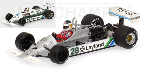 WILLIAMS FORD FW 07B C.REUTEMANN 80 1:43 model