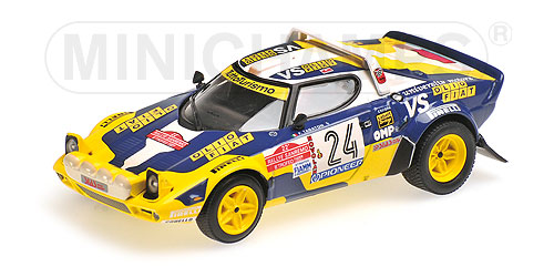 LANCIA STRATOS RALLY – ‘OLIO FLAT’ – TABATON/RADAELLI – SAN REMO RALLY 1980 L.E. 504 pcs. 1:43 model