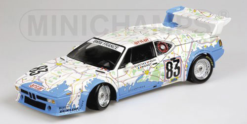 BMW M1 – QUESTER/PIRONI/MIGNT – TEAM BMW FRANCE – 24H LE MANS 1980 1:43 model