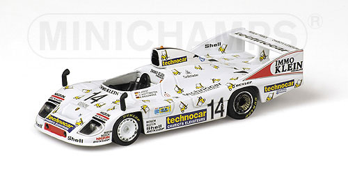 PORSCHE 936 TECHNOCAR – JOEST/WHITTINGTON/NIEDZWIEDZ – TEAM JOEST RACING – 24H LE MANS 1981 1:43 model