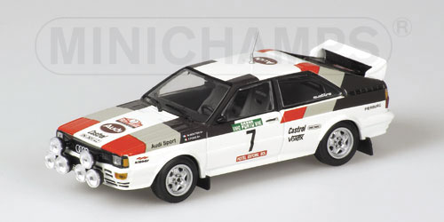 AUDI QUATTRO – MOUTON/PONS – RALLY PORTUGAL – 1982 1:43 model