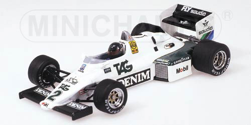 WILLIAMS FORD FW08C – JACQUES LAFFITE – 1983 1:43 model