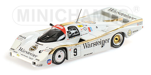 PORSCHE 956 ‘WARSTEINER’ – TEAM BRUN MOTORSPORT – BRUN/BAYERN/AKIN – 24H LE MANS – 1984 L.E. 1056 pcs. 1:43 model