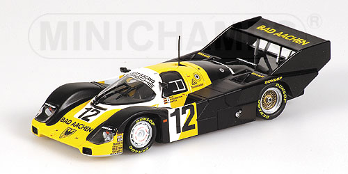 PORSCHE 956K ‘BAD AACHEN’ – SCHORNSTEIN/MERL – TEAM JOEST – 1000KM MONZA 1984 1:43 model