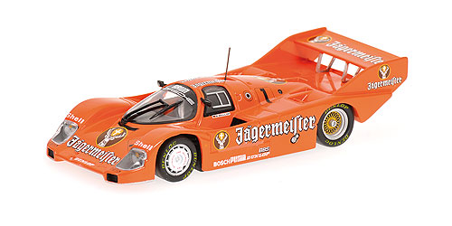 PORSCHE 956 KH – STEFAN BELLOF – TEAM JAEGERMEISTER – NORISRING DRM 1984 1:43 model