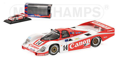 PORSCHE 956 ‘CANON’ – RICHARD LLOYD RACING – PALMER/LLOYD/WEAVER – 24H LE MANS – 1985 L.E. 1008 pcs. 1:43 model