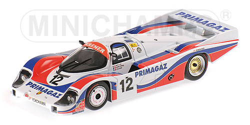 PORSCHE 956L ‘PRIMAGAZ’ – TEAM PORSCHE KREMER RACING -YVER/COHEN-OLIVAR/STRIEBIG – 24H LE MANS 1986 L.E. 1008 pcs. 1:43 model