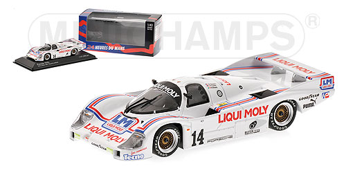 PORSCHE 956 ‘LIQUI MOLY’ – RICHARD LLOYD RACING – DYSON/COBB/BALDI – 24H LE MANS – 1986 L.E. 1008 pcs. 1:43 model