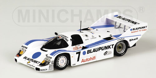 PORSCHE 956K ‘BLAUPUNKT’ – KLAUS LUDWIG – TEAM JOEST – NORISRING DRM 1986 1:43 model