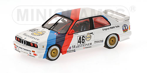 BMW M3 – BMW M-TEAM SCHNITZER – RAVAGLIA/PIRRO – CALDER WTC 1987 L.E. 2736 pcs. 1:43 model