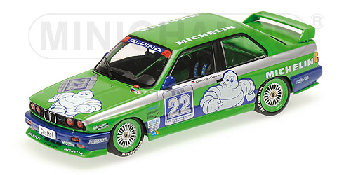 BMW M3 ALPINA – CHRISTIAN DANNER – DOUBLE WINNER HOCKENHEIM DTM 1988 1:43 model