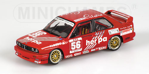 BMW M3 ‘HERPA’ – GERHARD MUELLER – TEAM TAUBER MOTORSPORT – DTM 1988 1:43 model