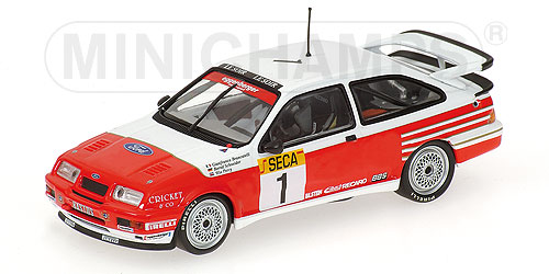 FORD SIERRA RS 500 – BRANCATELLI/SCHNEIDER/PERCY – WINNERS – BASTON RACING TEAM – 24H SPA 1989 L.E. 1680 pcs. 1:43 model