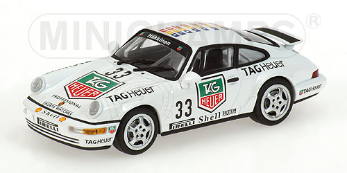 PORSCHE 911 CUP – MIKA HÄKKINEN – WINNER – PORSCHE MONACO SUPERCUP 1993 L.E. 4608 pcs. 1:43 model