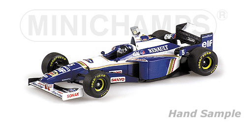 WILLIAMS FW 18 D.HILL 1996 1:43 model