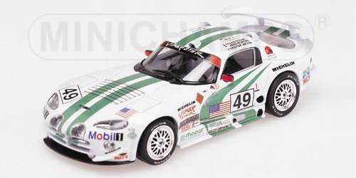 DODGE VIPER GTS-R – CUDINI – TEAM CANASKA – 24H LE MANS 1996 1:43 model