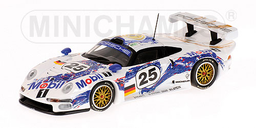 PORSCHE 911 GT1 – ‘MOBIL’ – BOUTSEN/STUCK/WOLLEK – 24H LE MANS – 1996 L.E. 1200 pcs. 1:43 model