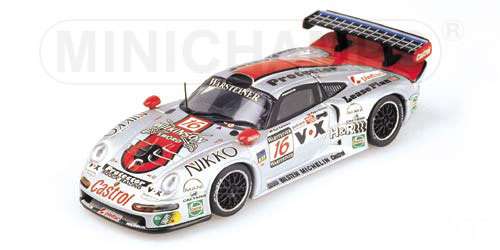PORSCHE 911 GT1 – KELLENERS/CHAVES – TEAM ROOCK RACING – 24H LE MANS 1997 1:43 model