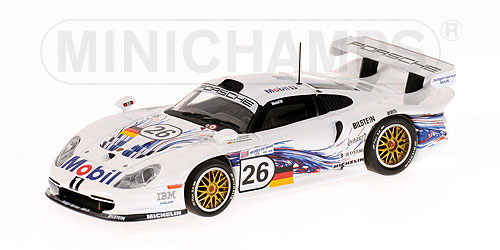 PORSCHE 911 GT1 ‘MOBIL’ – DALMAS/COLLARD/KELLENERS – 24H LE MANS – 1997 L.E. 1200 pcs. 1:43 model