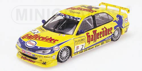 PEUGEOT 406 – JOERG VAN OMMEN – TEAM PEUGEOT-ESSO – STW 1998 1:43 model