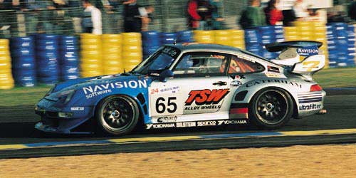 PORSCHE 911 GT2 – TEAM ROOCK RACING – 24H LE MANS 1998 1:43 model
