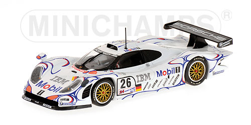 PORSCHE 911 GT1 ‘MOBIL’ – McNISH/ORTELLI/AIELLO – WINNERS 24H LE MANS – 1998 1:43 model