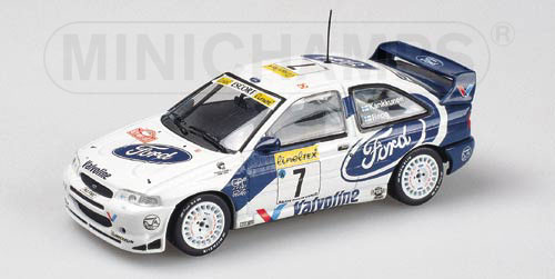 FORD ESCORT – JUHA KANKKUNEN – TEAM REPO – SECOND – RALLY MONTE CARLO 1998 1:43 model