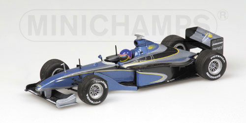 BAR 01 SUPERTEC TESTCAR BLUE 1999 1:43 model