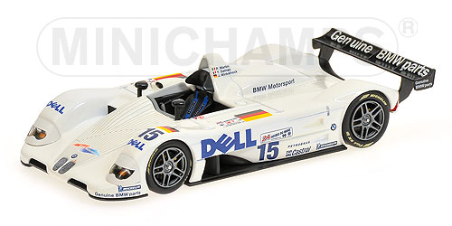 BMW V12 LMR – MARTINI/DALMAS/WINKELHOCK – WINNERS – TEAM BMW MOTORSPORT – 24H LE MANS 1999 L.E. 1008 pcs. 1:43 model