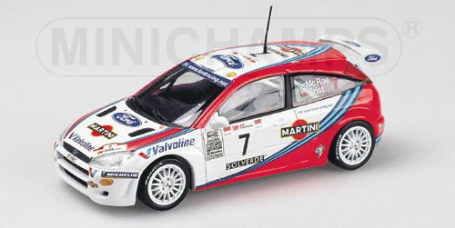 FORD FOCUS – COLIN MCRAE – RALLYE PORTUGAL 1999 1:43 model