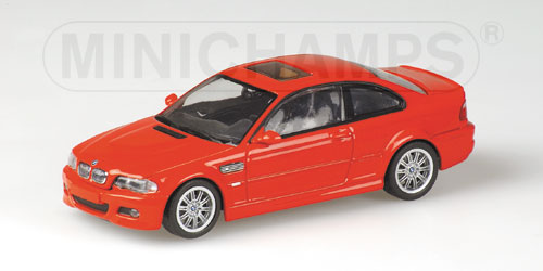BMW M3 COUPE – 2001 – RED 1:43 model