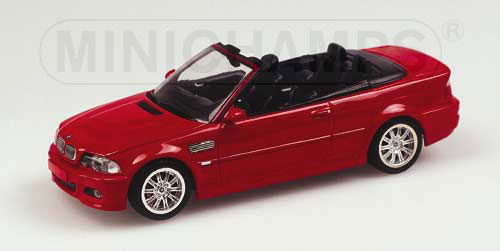 BMW M3 CABRIOLET (E46) – 2001 – RED 1:43 model