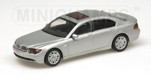 BMW 7 SERIES – 2001 – SILVER ‘WITH ENGINE’ 1:43 model