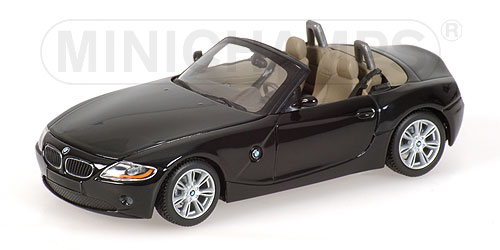 BMW Z4 ROADSTER (E85) – 2002 – BLACK L.E. 1008 pcs. 1:43 model