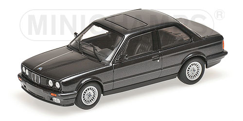 BMW 3-SERIES (E30) – 1989 – BLACK METALLIC L.E. 504 pcs. 1:43 model